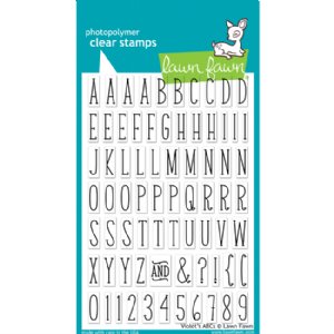 Lawn Fawn - Clear Stamps - Violet's ABCs