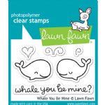 Lawn Fawn - Clear Stamps - Whale You Be Mine