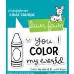 Lawn Fawn - Clear Stamps - Color My World