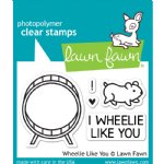 Lawn Fawn - Clear Stamps - Wheelie Like You