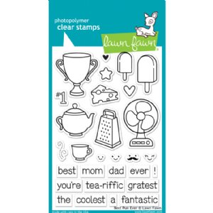 Lawn Fawn - Clear Stamps - Best Pun Ever