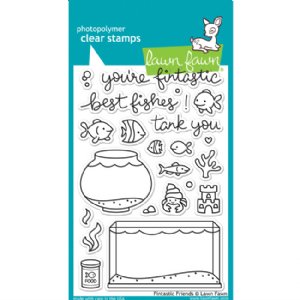 Lawn Fawn - Clear Stamps - Fintastic Friends