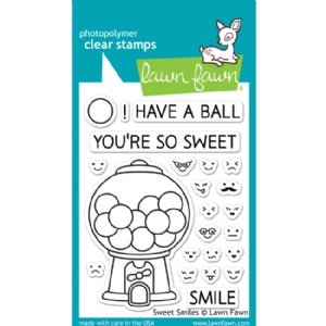 Lawn Fawn - Clear Stamps - Sweet Smiles