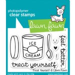 Lawn Fawn - Clear Stamps - Treat Yourself