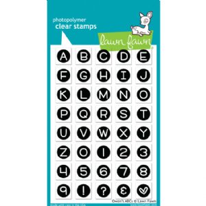 Lawn Fawn - Clear Stamps - Owen'S Abcs