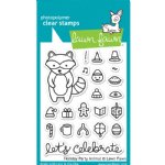 Lawn Fawn - Clear Stamps - Holiday Party Animal