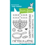 Lawn Fawn - Clear Stamps - Love You A Latke
