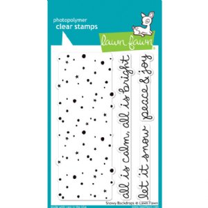 Lawn Fawn - Clear Stamps - Snowy Backdrops
