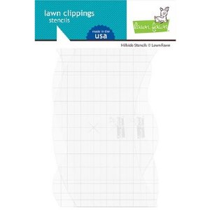 Lawn Fawn - Stencil - Hillside