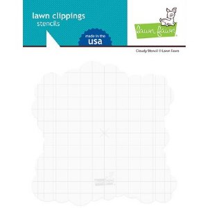 Lawn Fawn - Stencil - Cloudy