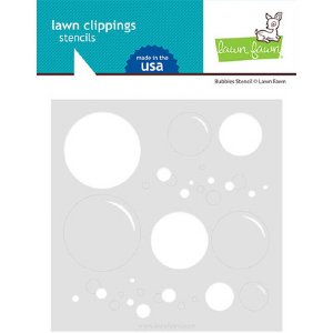 Lawn Fawn - Stencil - Bubbles