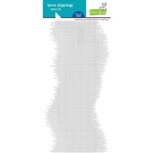 Lawn Fawn - Stencil Set - Slimline Grassy Hillside (2pc)