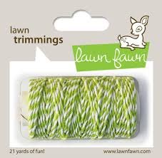 Lawn Fawn - Trimmings - Lime Single Cord