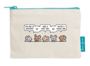 Lawn Fawn - Zipper Pouch - Have a Mice Day