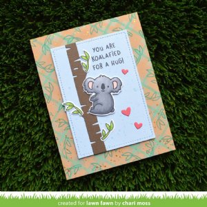 Lawn Fawn - Clear Stamp - I Love You(calyptus) Flip-Flop