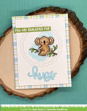 Lawn Fawn - Clear Stamp - I Love You(calyptus) Flip-Flop