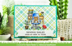 Lawn Fawn - Clear Stamp - Virtual Friends Add-On
