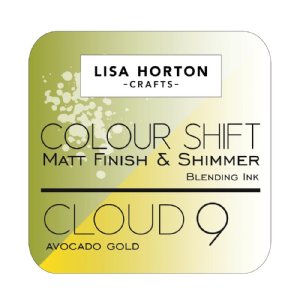 Lisa Horton - Ink Pad - Cloud 9  Avocado Gold