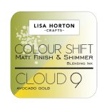 Lisa Horton - Ink Pad - Cloud 9  Avocado Gold