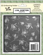Lisa Horton - 3D Embossing Folder - Layered Petals