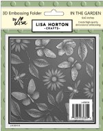Lisa Horton - 3D Embossing Folder - In The Garden