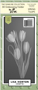 Lisa Horton - 3D Embossing Folder & Die - Spring Tulips