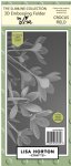 Lisa Horton - 3D Embossing Folder & Die - Crocus Field