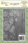 That Craft Place - Embossing Folder - Woodgrain Rose 