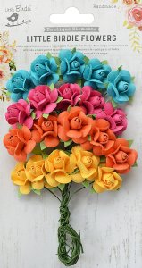 Little Birdie - Handmade Flowers - Vivid Palette