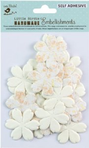 Little Birdie - Handmade Embellishments - Renee Paper Flowers