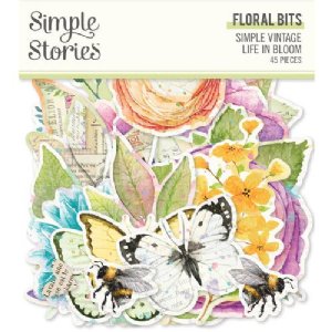 Simple Stories - Bits & Pieces - Simple Vintage Life in Bloom