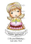 La-La Land - Cling Stamp - Birthday Cake Molli