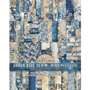 Ciao Bella - Mixed Media Book - Urban Blue Denim 