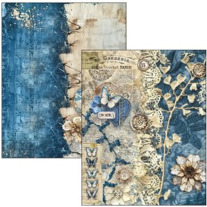 Ciao Bella - Mixed Media Book - Urban Blue Denim 