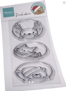 Marianne Design - Clear Stamp - Peek-A-Boo Winter Animals