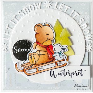 Marianne Design - Stamp & Die Set - Bear & Rabbit