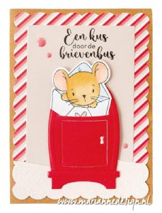 Marianne Design - Stamp & Die Set - Hello Mouse