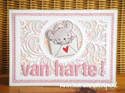 Marianne Design - Stamp & Die Set - Hello Mouse