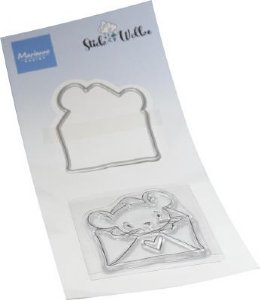 Marianne Design - Stamp & Die Set - Hello Mouse