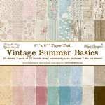 Maja Design - 6X6 Paper Pack - Vintage Summer Basics