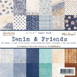 Maja Design - 6X6 Paper Pack - Denim & Friends