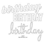 Memory Box - Die -  Best Birthday Ever