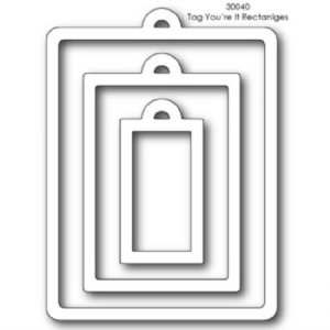Memory Box - Die -  Tag You're It Rectangles