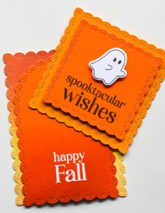 Memory Box - Clear Stamp & Die Set - Pumpkin Kisses