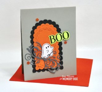 Memory Box - Clear Stamp & Die Set - Pumpkin Kisses