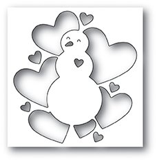 Memory Box - Dies - All Heart Snowman