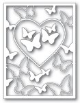 Memory Box - Dies - Butterfly Heart Frame