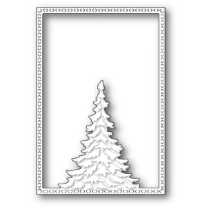 Memory Box - Dies - Single Pine Tree Frame