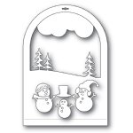 Memory Box - Dies - Snowmen Snowglobe