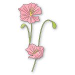 Memory Box - Die - Graceful Poppy Stems